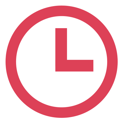 Urgency messaging time icon
