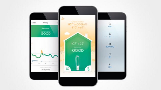 The Dyson Link app